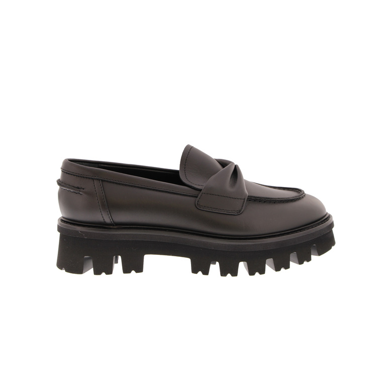 Agl moccasins black 1