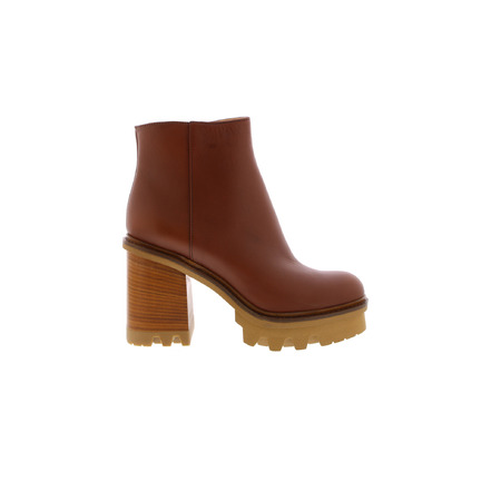 Agl ankle boots cognac