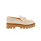 Agl moccasins ecru