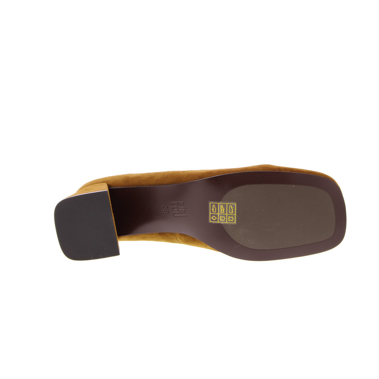 Bibi Lou moccasins cognac 5
