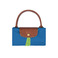 Longchamp handbag blue 2