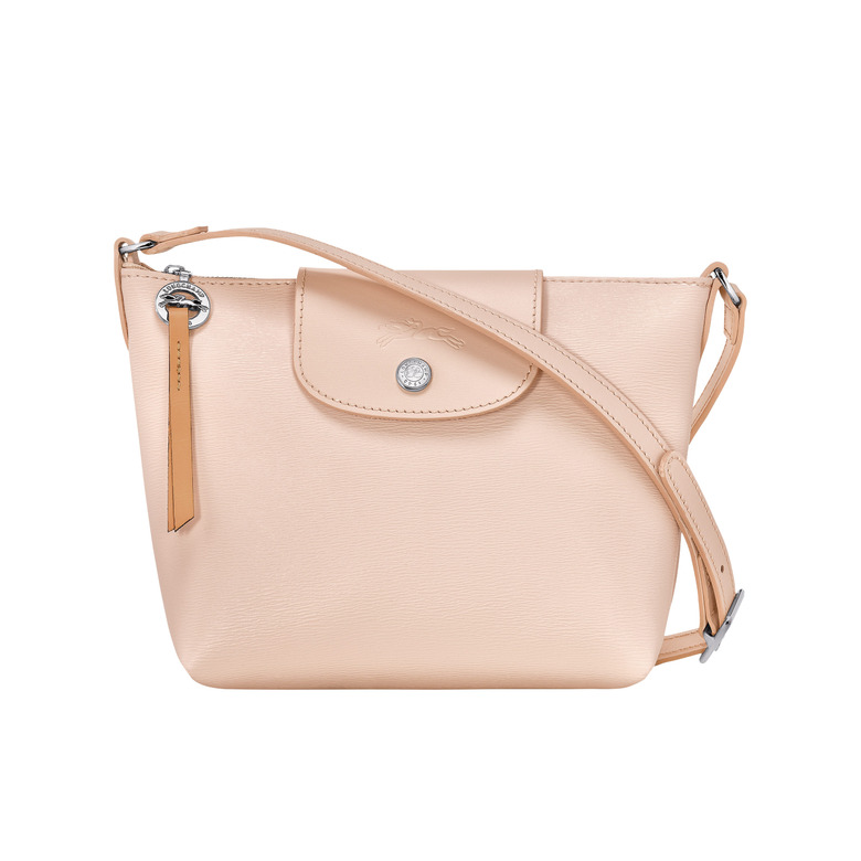 Longchamp sac porté épaule rose