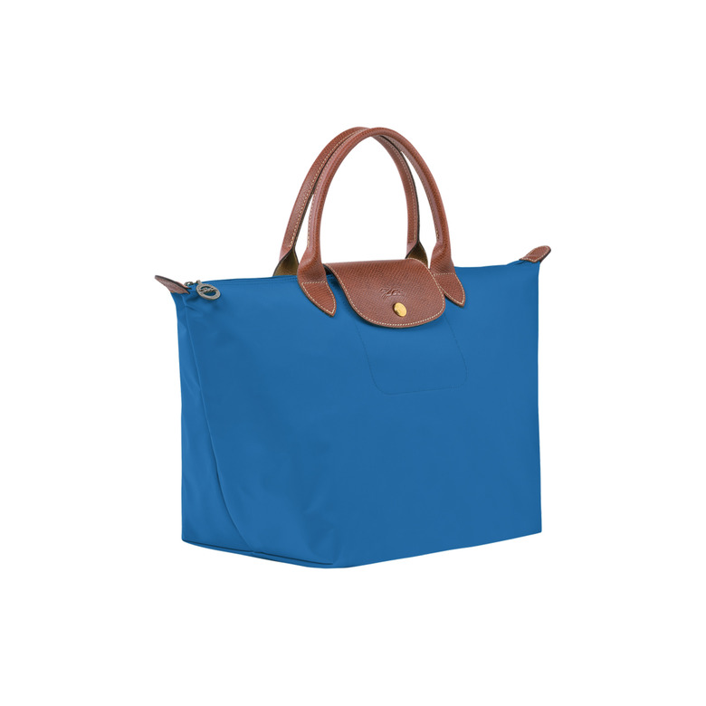 Longchamp handbag blue 3