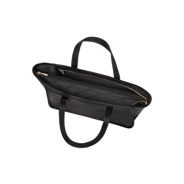 Longchamp shopper zwart 3