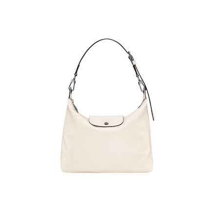 Longchamp schultertasche ecru