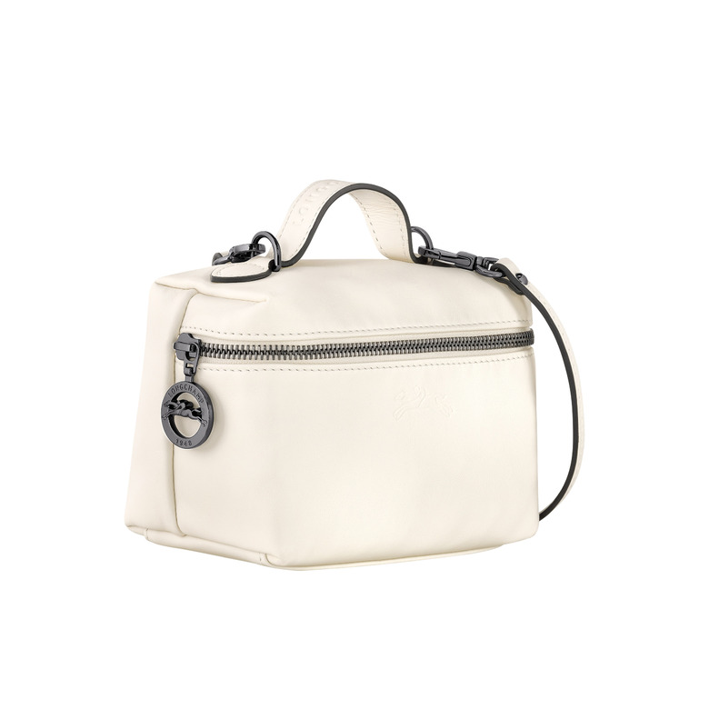 Longchamp sac bandoulière ecru 2