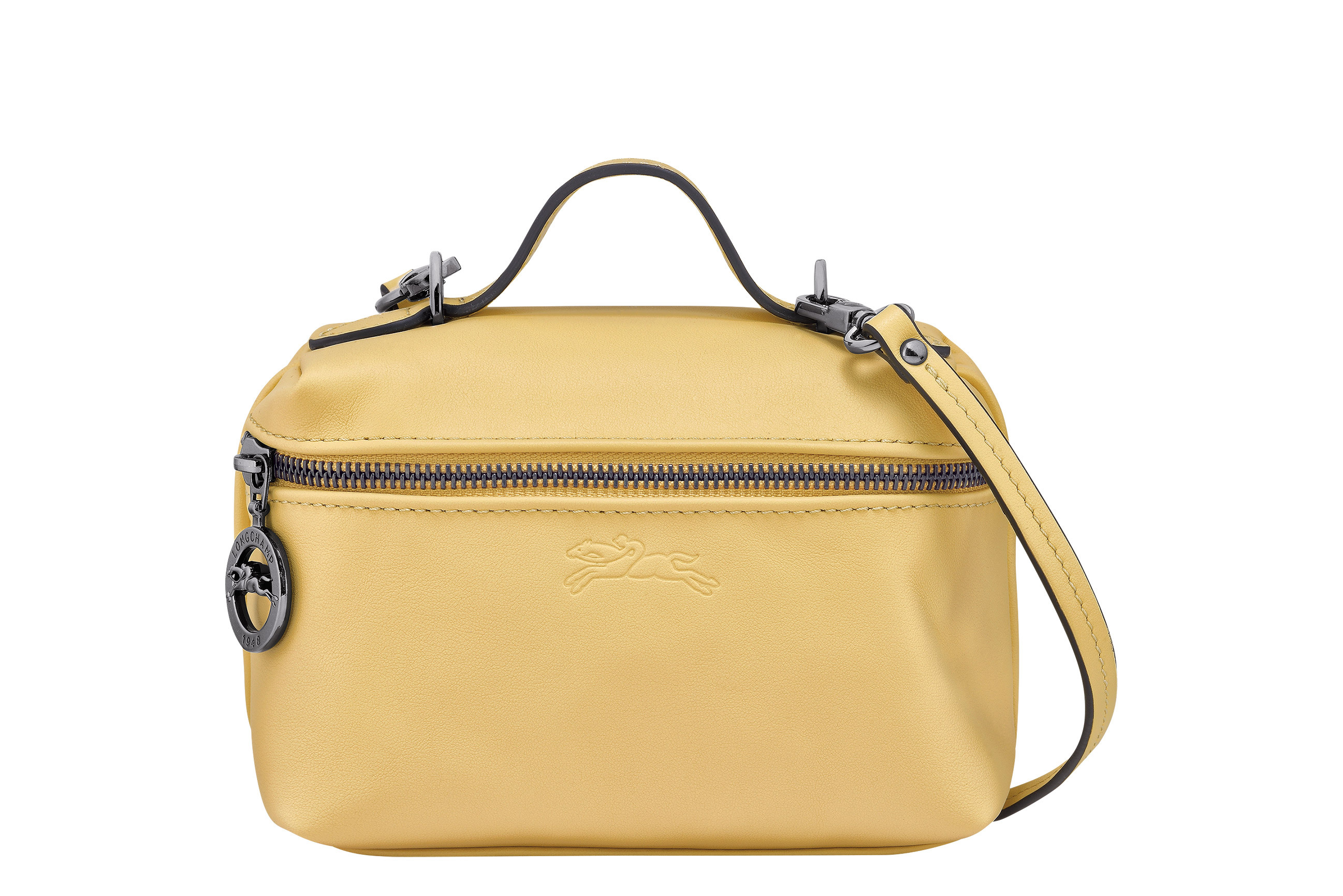 Crossbody Longchamp Yellow 987 10187 LE PLIAGE XTRA Free