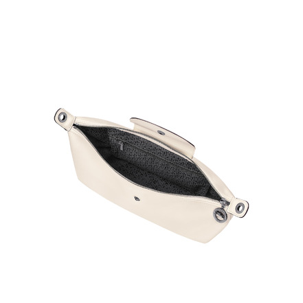 Longchamp schultertasche ecru