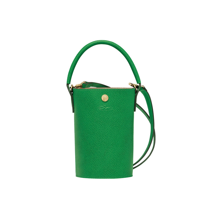 Longchamp sac porté épaule vert
