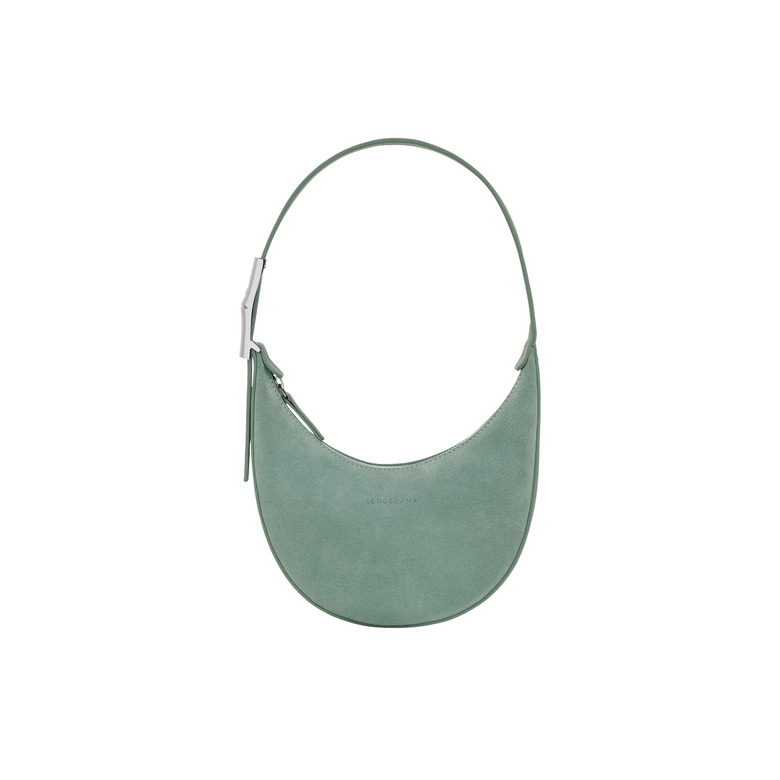 Longchamp sac porté épaule vert