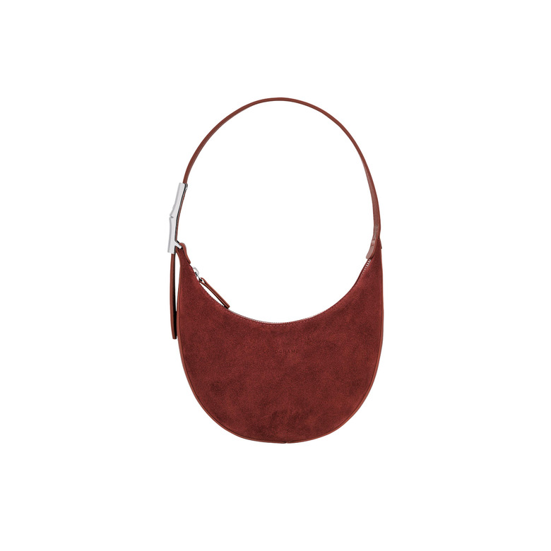 Longchamp sac porté épaule bordeaux