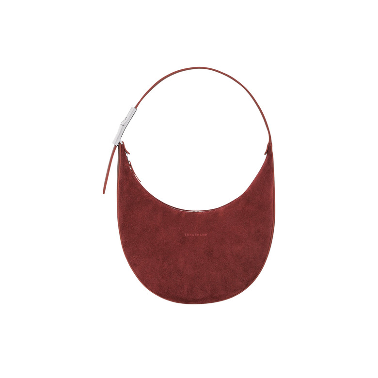 Longchamp sac porté épaule bordeaux