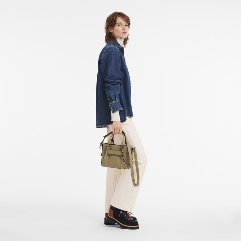 Longchamp handtasche camel 2