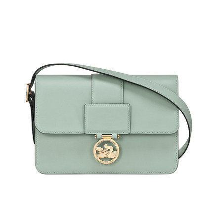 Longchamp schultertasche grÜn