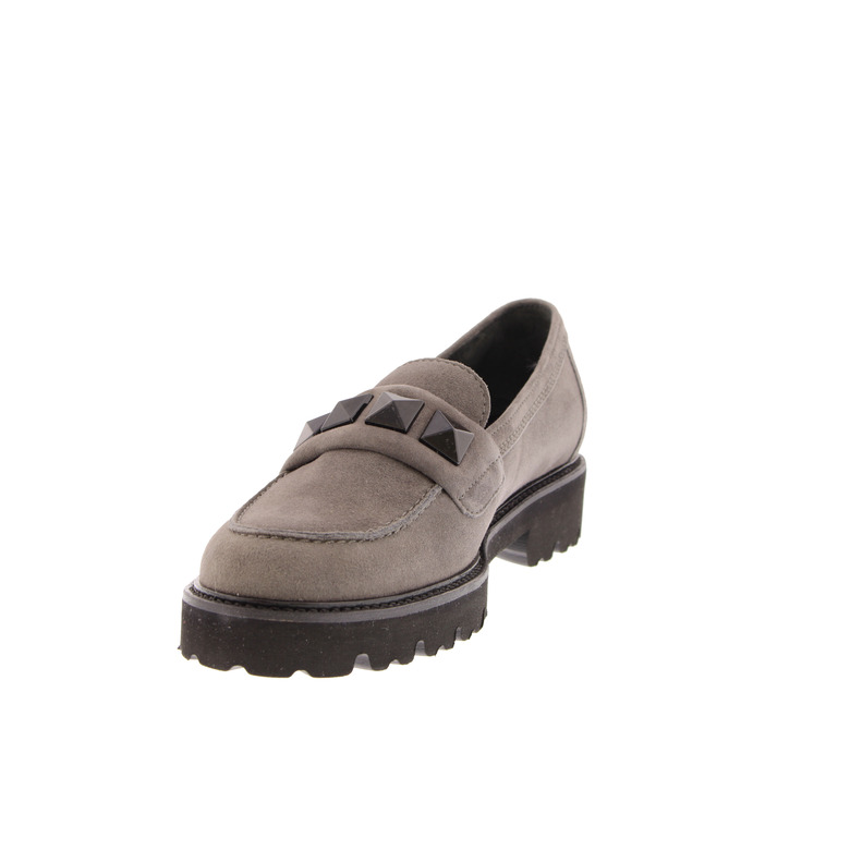 Gabor moccasins grey 3