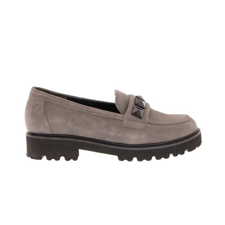 Gabor moccasins grey 1