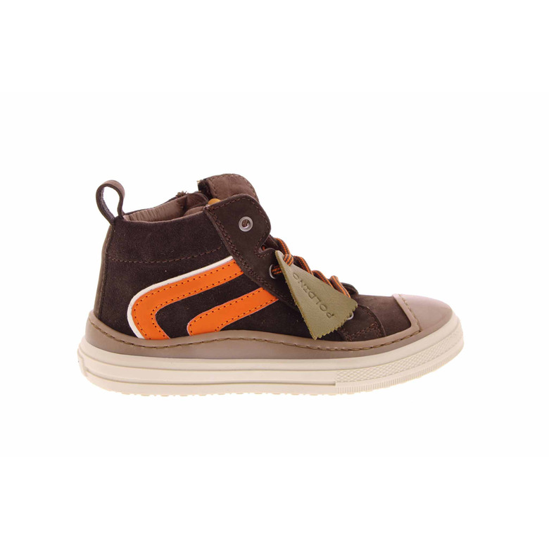 Poldino high shoes brown 1