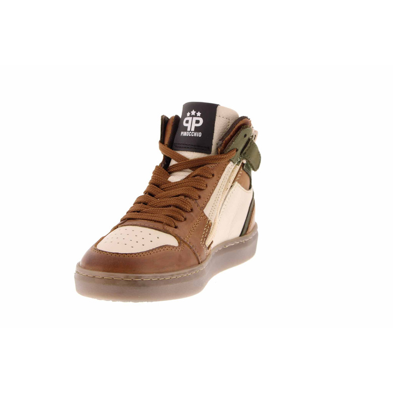 Hip chaussures à lacets cognac 3