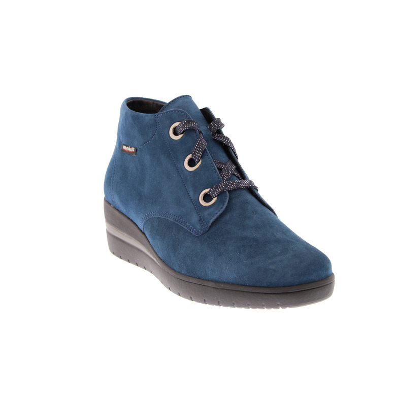 Mephisto Mobils chaussures à lacets bleu 2