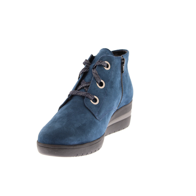 Mephisto Mobils chaussures à lacets bleu 3