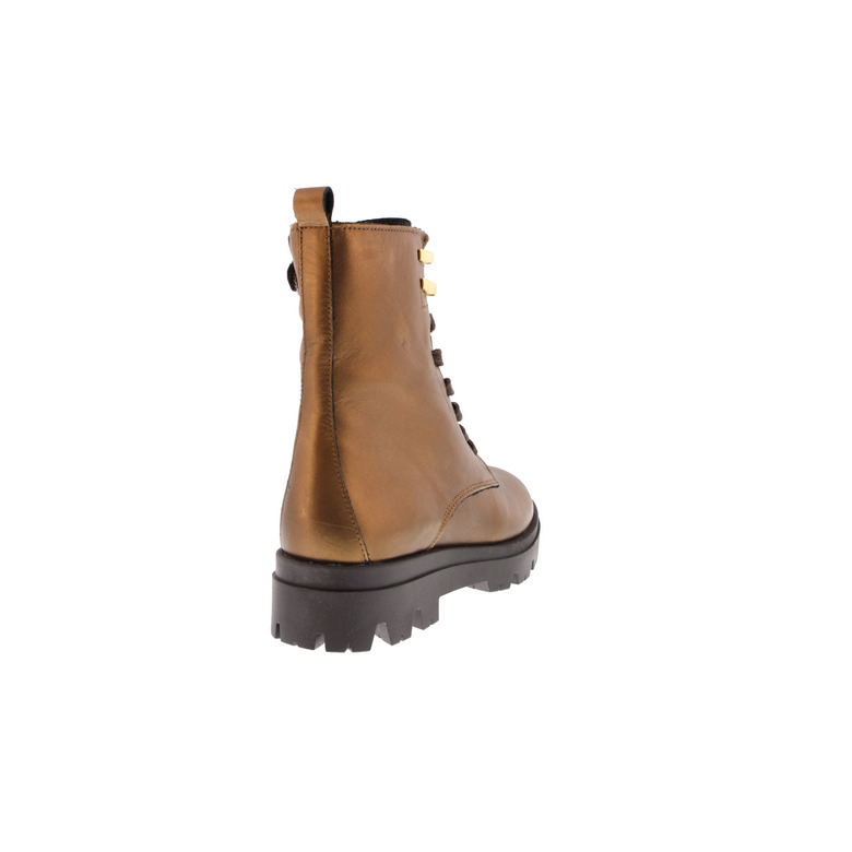 Hip high shoes brown 4