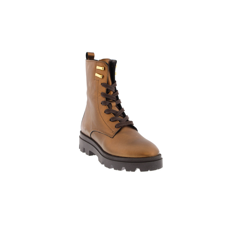 Hip high shoes brown 2