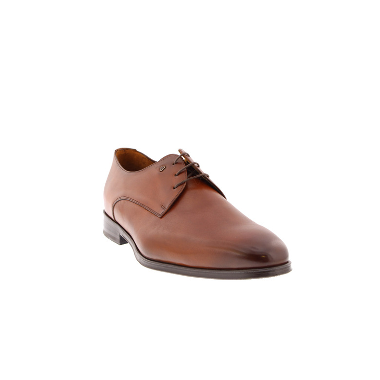 Van Bommel niedrige schuhe cognac 2