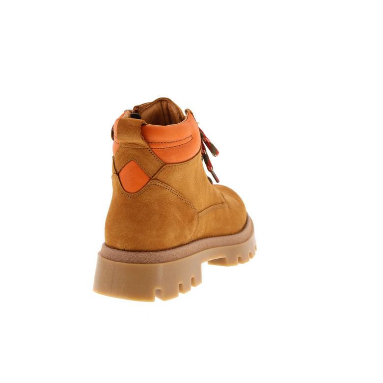 Franco Romagnoli high shoes cognac 4