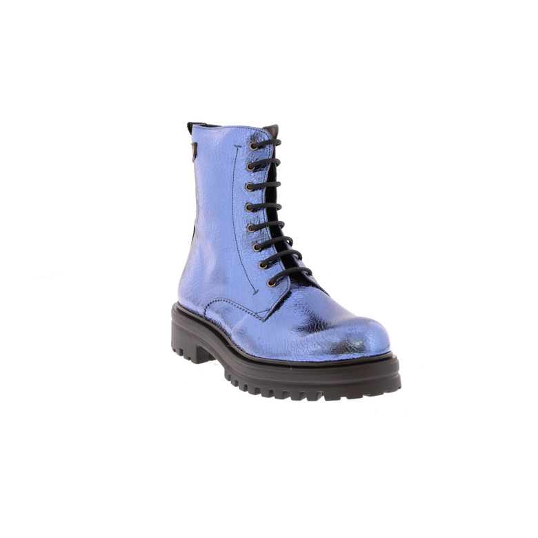 Floris Van Bommel veterschoenen blauw 2
