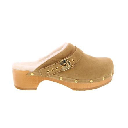 Scholl slippers lightbrown