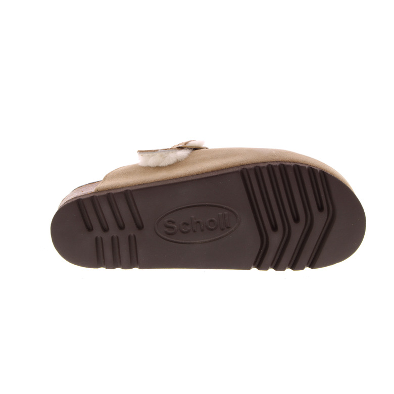 Scholl slippers lightbrown 5
