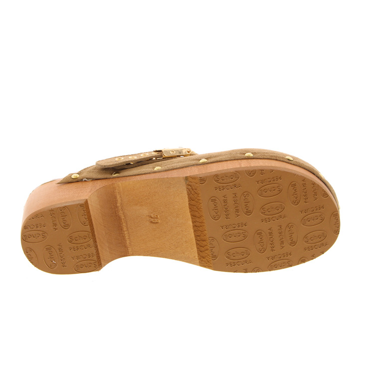 Scholl slippers lightbrown 5