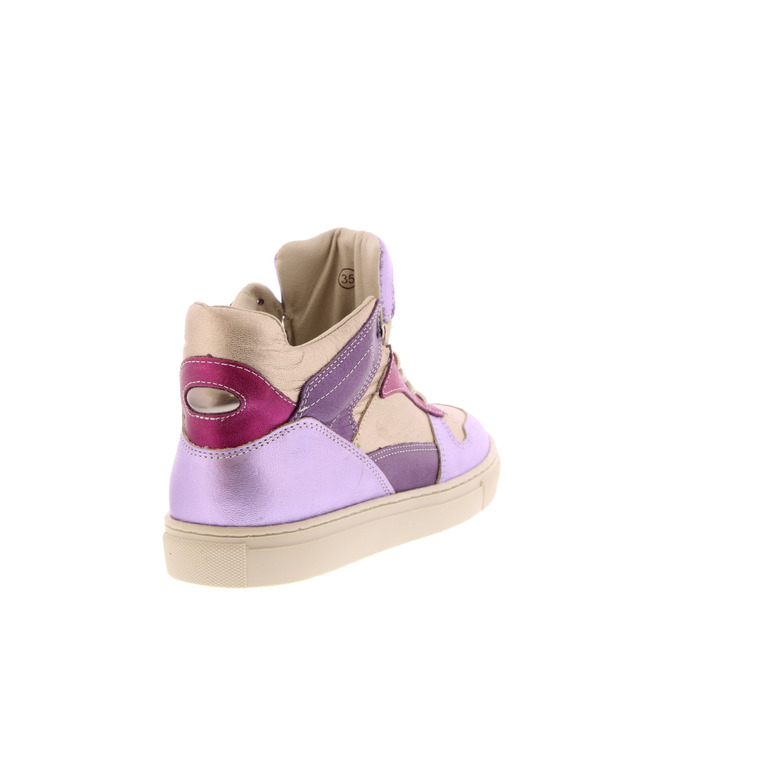 Cks hoge schoenen paars 4