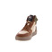 Hip high shoes cognac 3