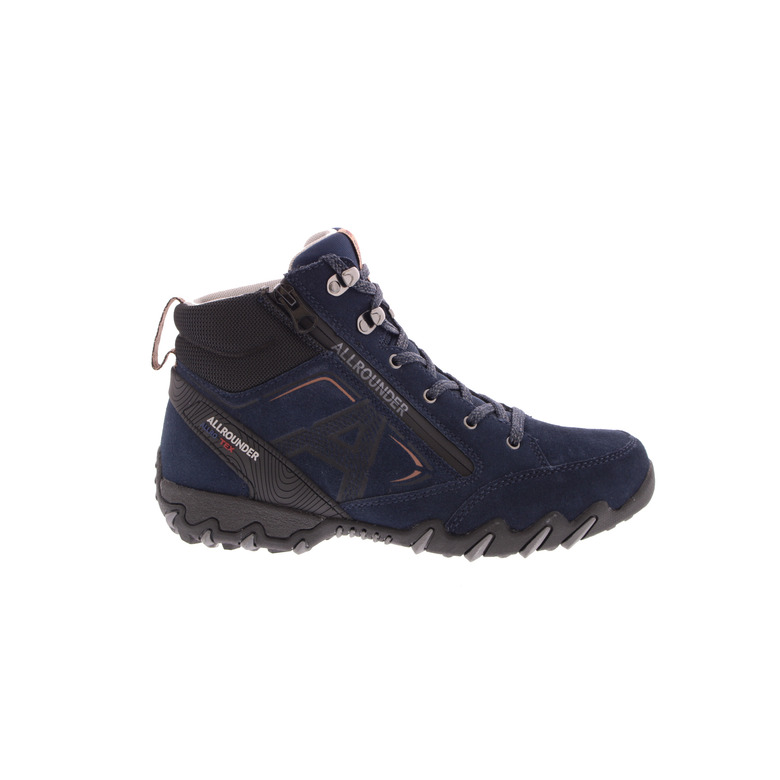 Mephisto Allrounder chaussures à lacets bleu