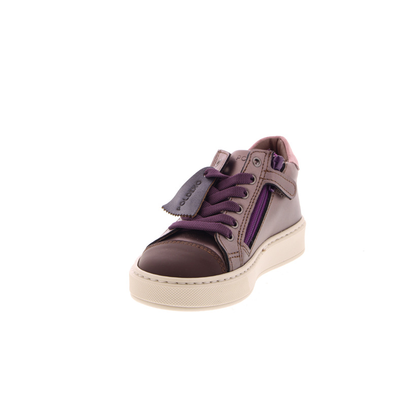 Poldino high shoes violet 3