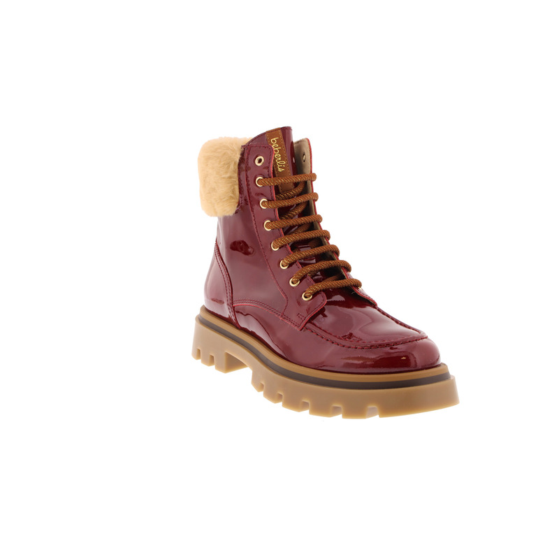 Beberlis high shoes red 2