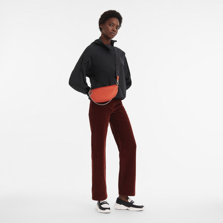 Longchamp umhängetasche orange