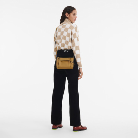 Longchamp umhängetasche camel