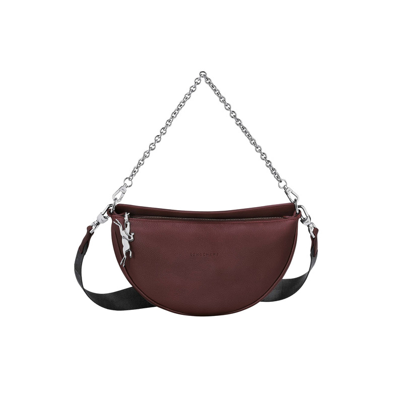 Longchamp sac bandoulière bordeaux