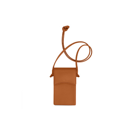 Kaai tasche für smartphone cognac