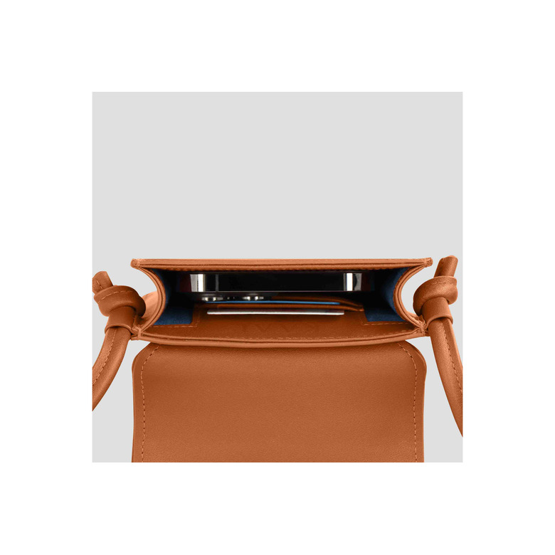 Kaai tasche für smartphone cognac 3
