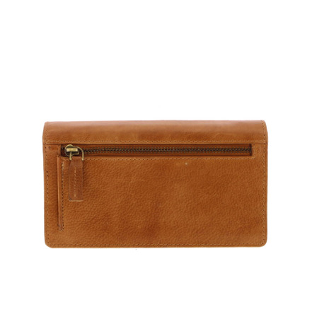 Label M wallet cognac