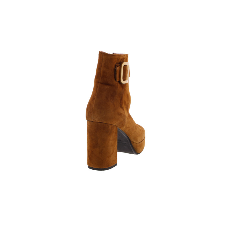 Les Venues stiefelette cognac 4