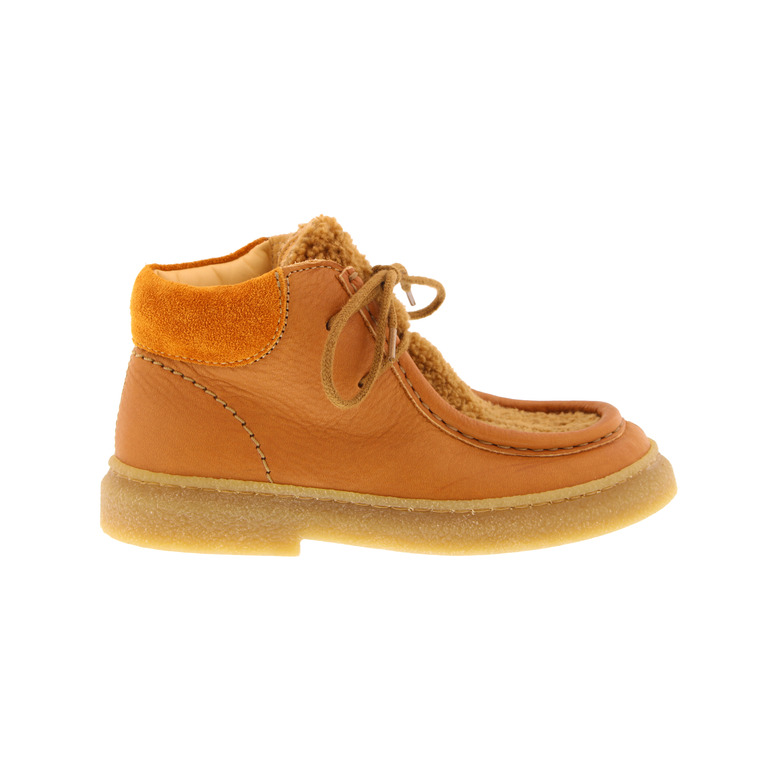 Ocra chaussures à lacets cognac 1