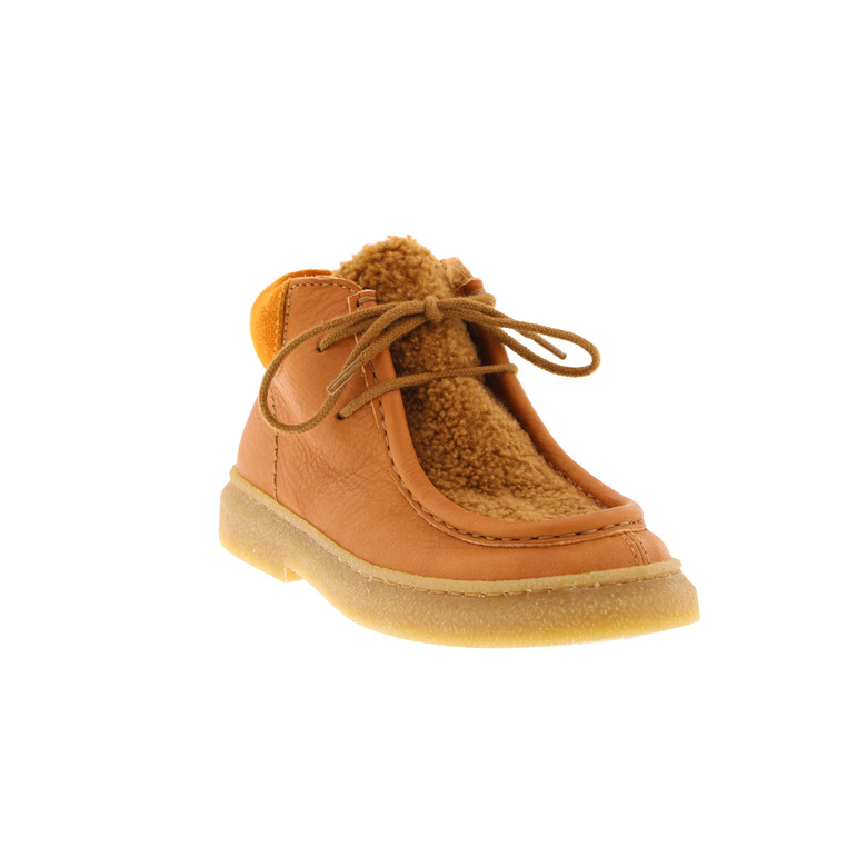 Ocra chaussures à lacets cognac 2