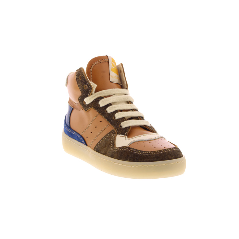 Ocra high shoes cognac 2