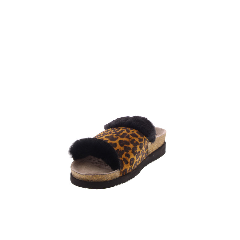 Mephisto thong slippers brown 3