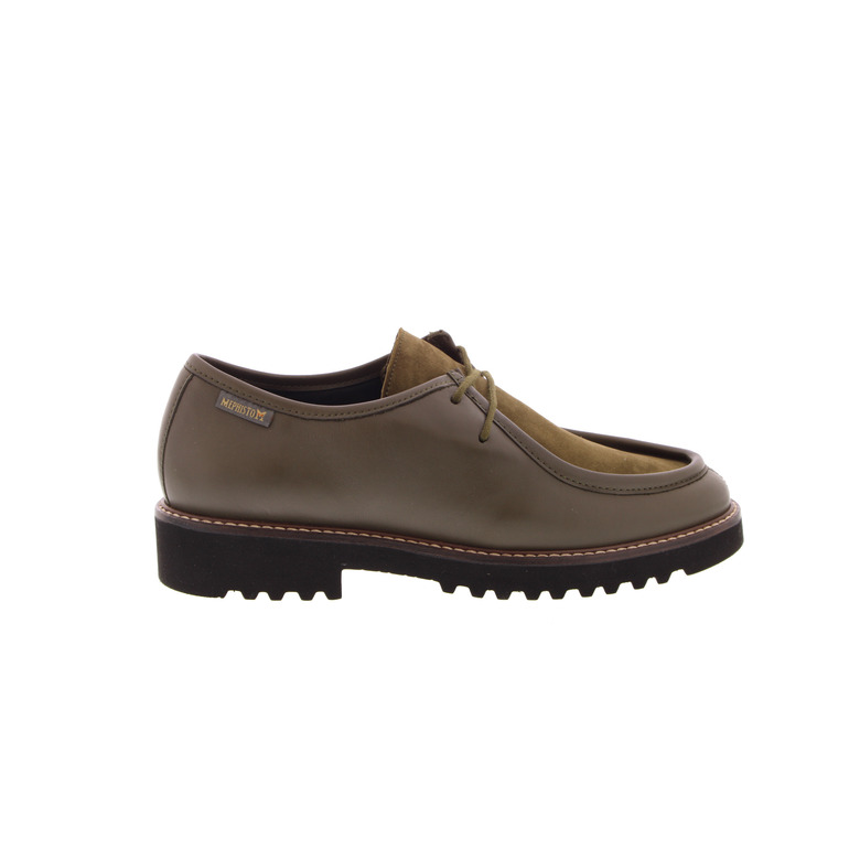 Mephisto lace shoes green 1