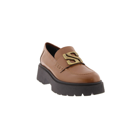 Janet & Janet moccasins cognac